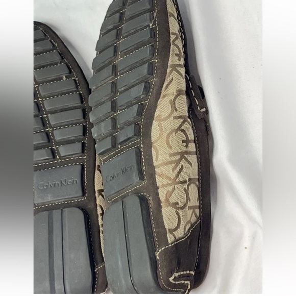 Calvin Klein Derekmen's CK Logo Loafers Size 10.5 - Picture 9 of 10
